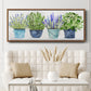 Fresh Herb Collection - Floater Framed Canvas Print