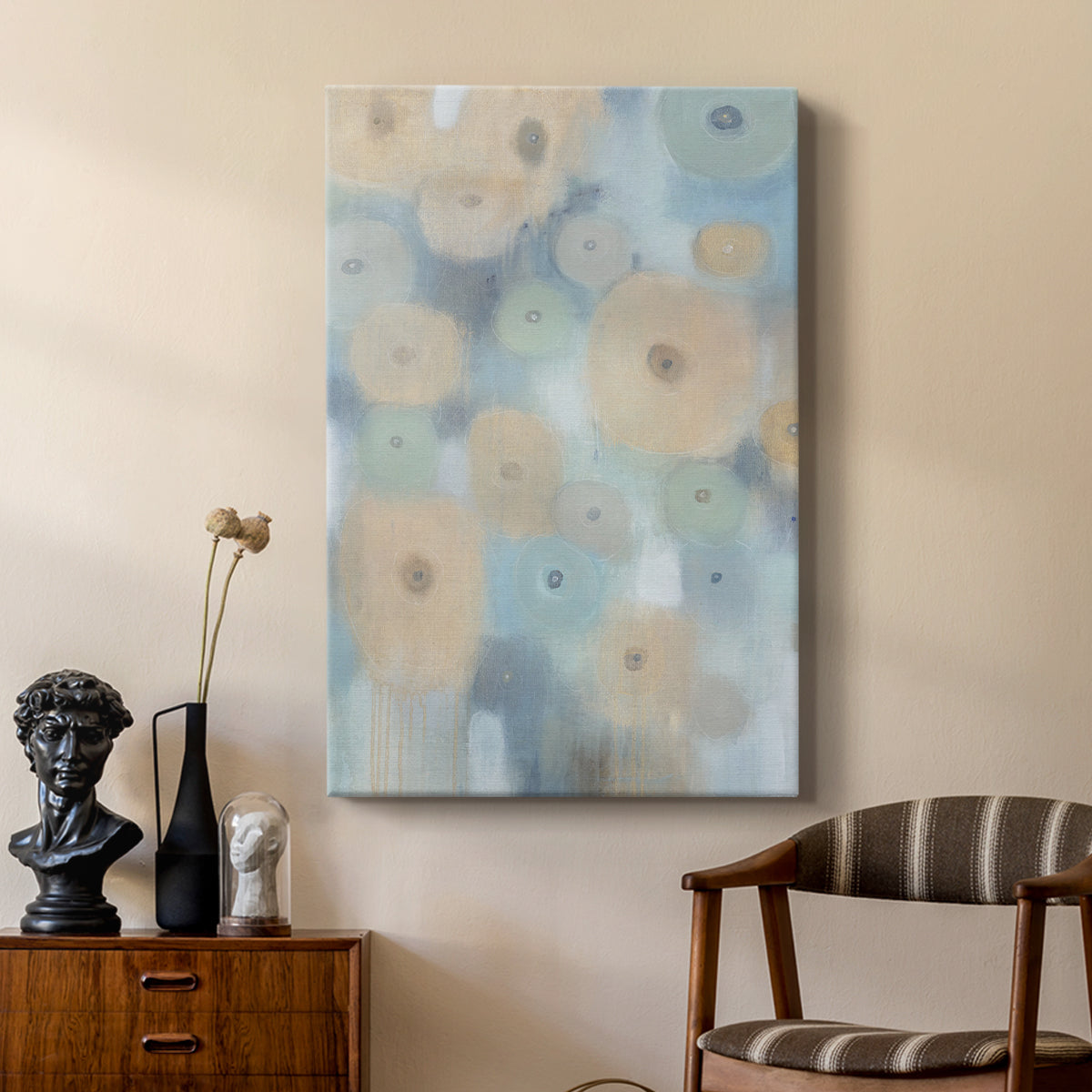 Spinning Wheels I - Canvas Art Print