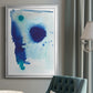 Spare Blue II - Modern Framed Canvas Print