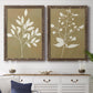 Honey Botanical I   - Premium Framed Canvas 2 Piece Set - Ready to Hang