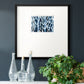 True Blue Wave I Premium Framed Print Double Matboard