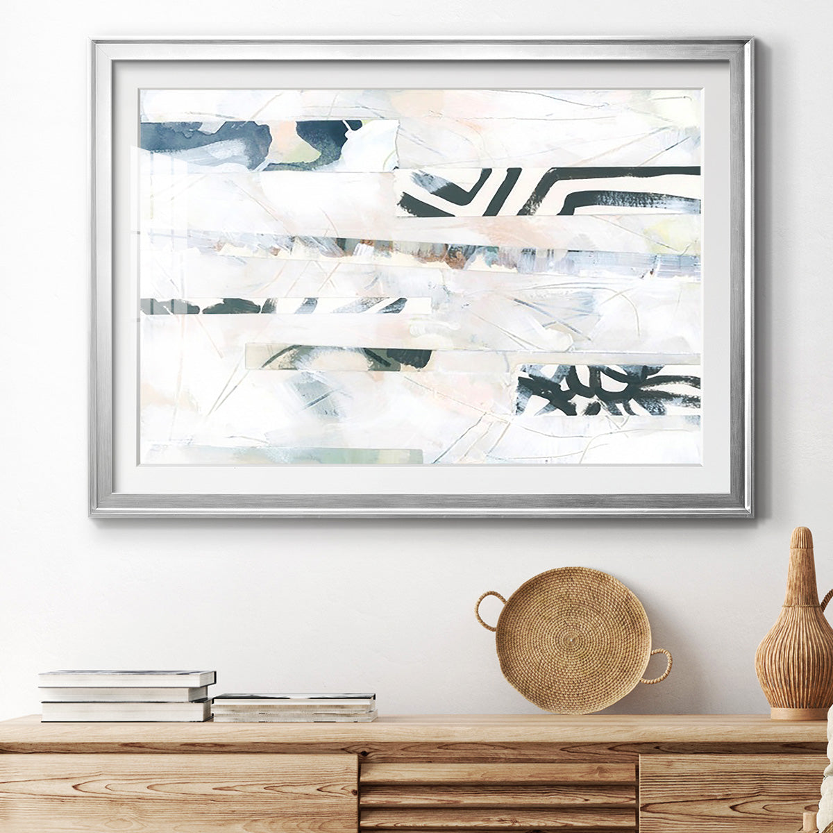 Pattern Camouflage II - Modern Framed Art Print