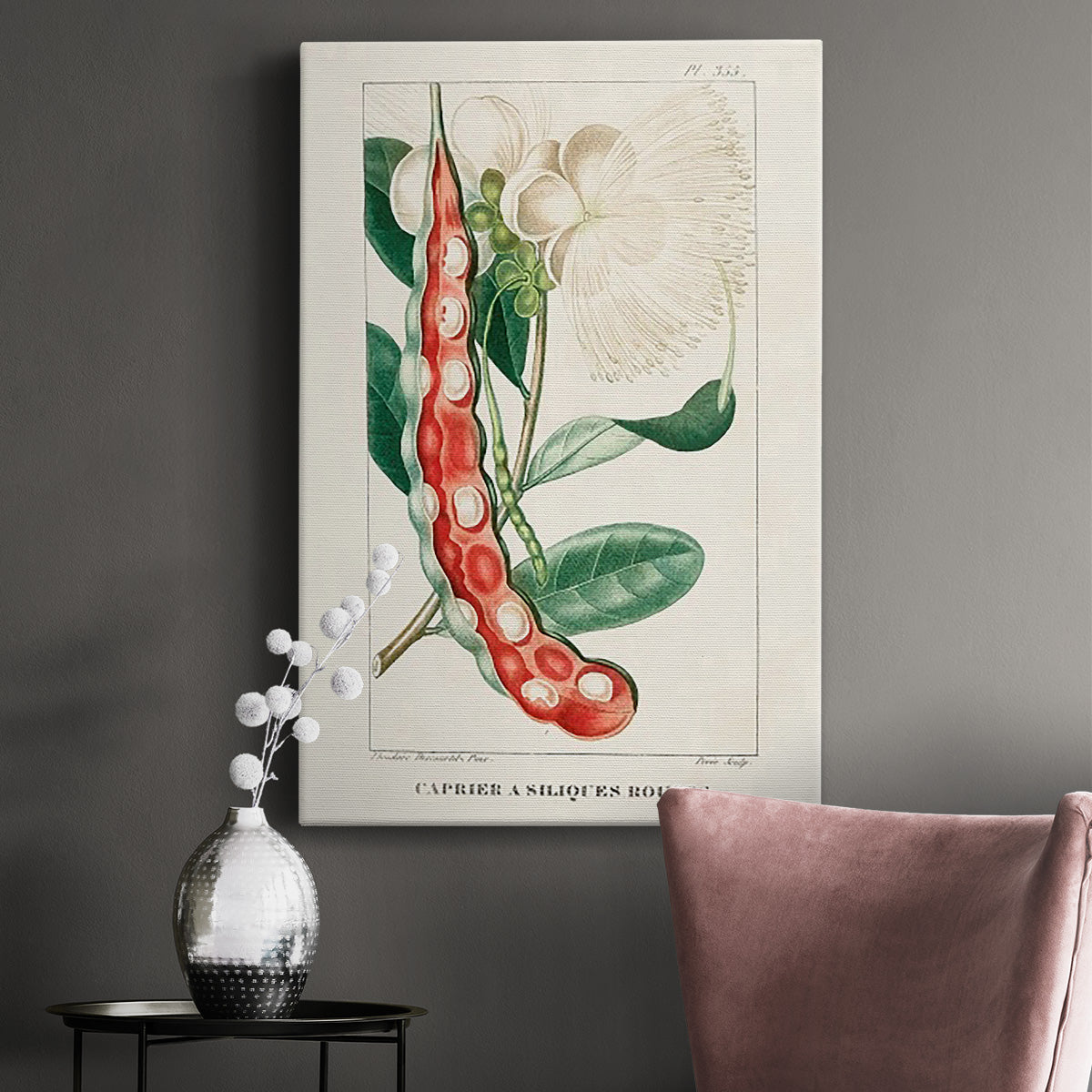 Turpin Tropical Botanicals VIII Premium Gallery Wrapped Canvas - Ready to Hang