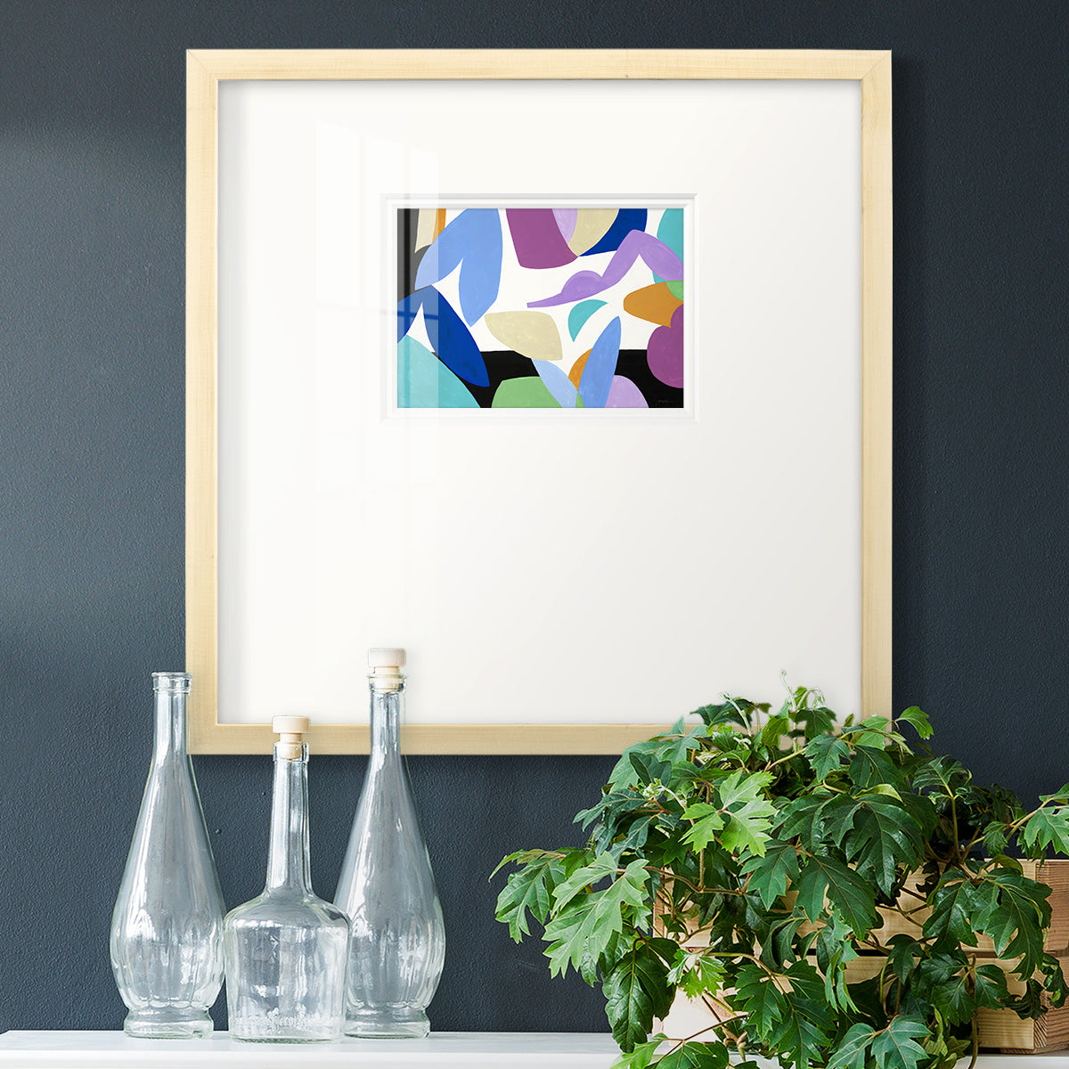 Ode to Matisse II- Premium Framed Print Double Matboard