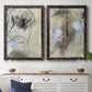 Masked Notes VII - Premium Framed Canvas 2 Piece Set - Ready to Hang