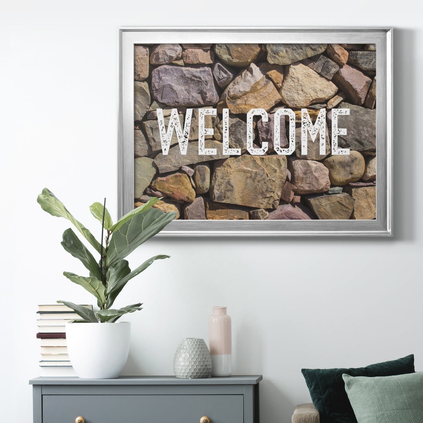 Rock Wall Premium Classic Framed Canvas - Ready to Hang