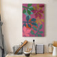 Vivid Stems V Premium Gallery Wrapped Canvas - Ready to Hang