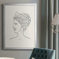 Greek Busts III - Modern Framed Canvas Print