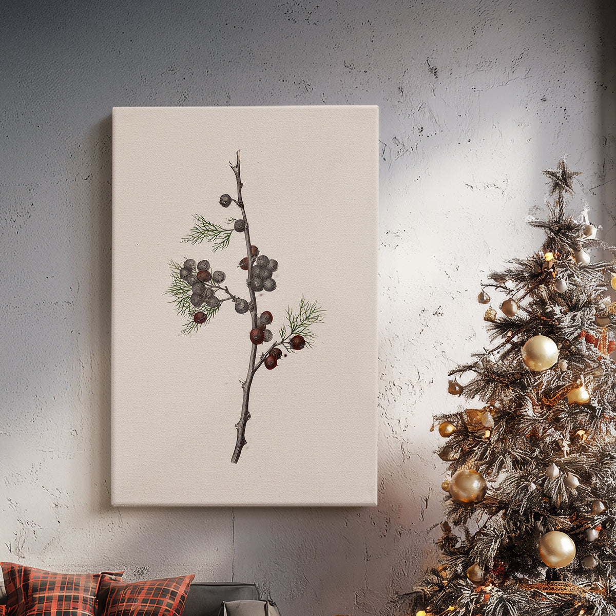 Frostlit Blessing of Cathedral - Canvas Art Print