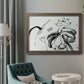 Lotus Study III Premium Framed Canvas- Ready to Hang