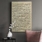 Vellum Songbook IV Premium Gallery Wrapped Canvas - Ready to Hang