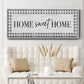 Home Sweet Home - Floater Framed Canvas Print
