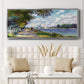The Seine at Argenteuil, 1875 - Floater Framed Canvas Print