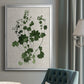 Forest Foliage on Linen III - Modern Framed Canvas Print