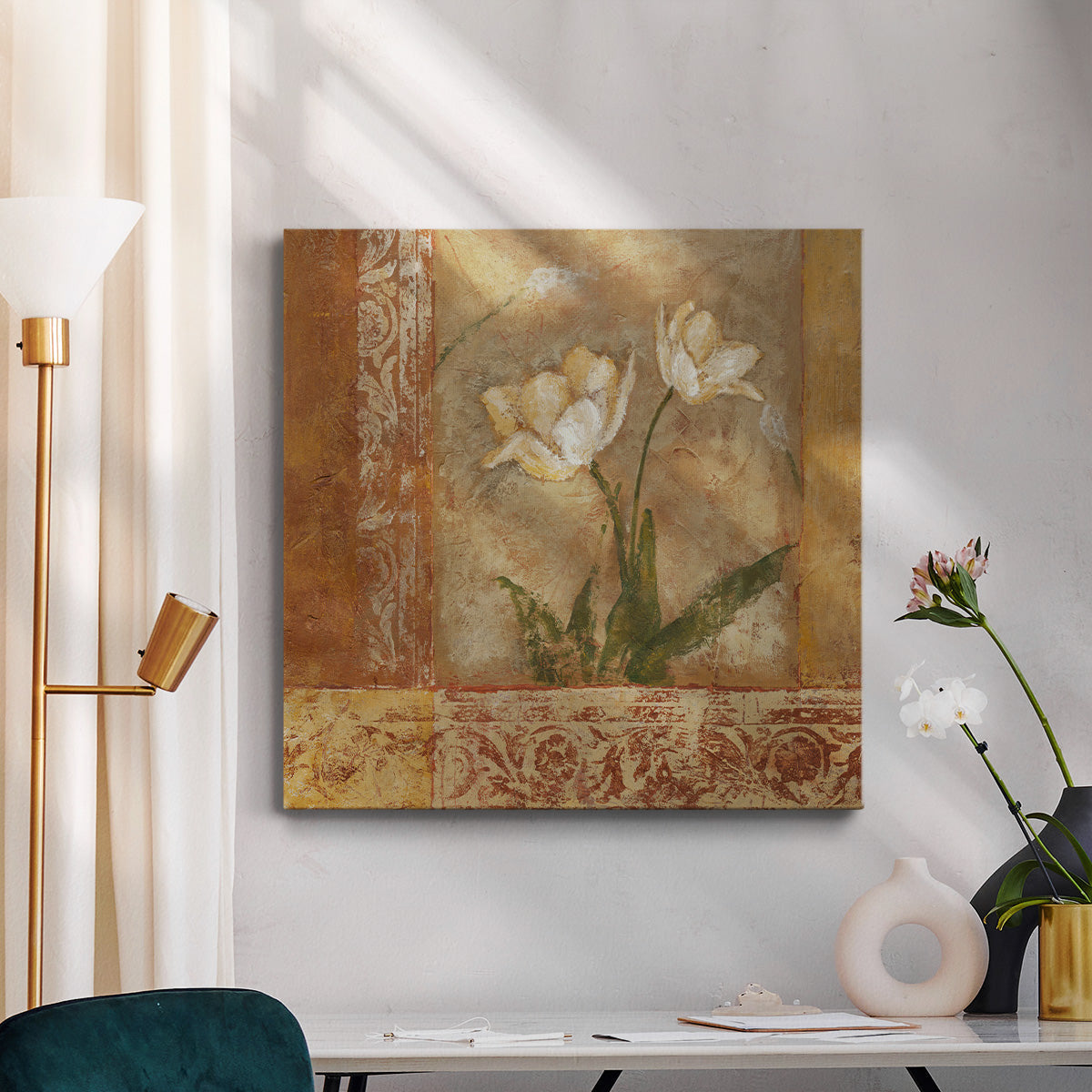 Morning Floral II - Canvas Art Print