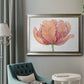 Single Pink Bloom I Premium Framed Canvas- Ready to Hang