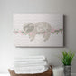 Floral Sloth - Canvas Art Print