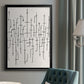 Vertical Arrangement II - Modern Framed Canvas Print