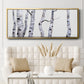 Birch Trees I - Floater Framed Canvas Print