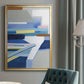 Passing Cars II - Modern Framed Canvas Print