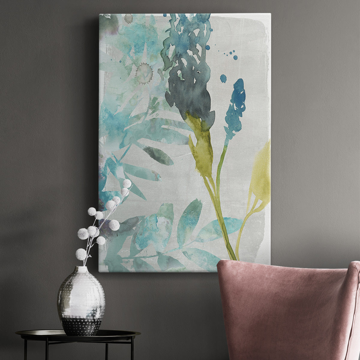 Flower Layers I - Canvas Art Print