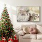 Christmas Greetings Collection A - Floater Framed Canvas Print