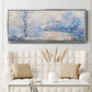 The Entrance to Giverny Under the Snow, 1885 - Floater Framed Canvas Print