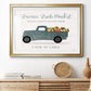Fresh Sunflowers Truck - Modern Framed Art Print