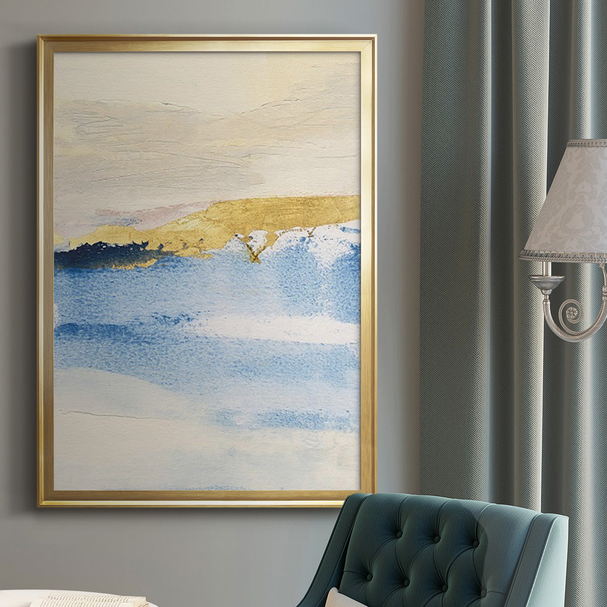 Pampa I - Modern Framed Canvas Print