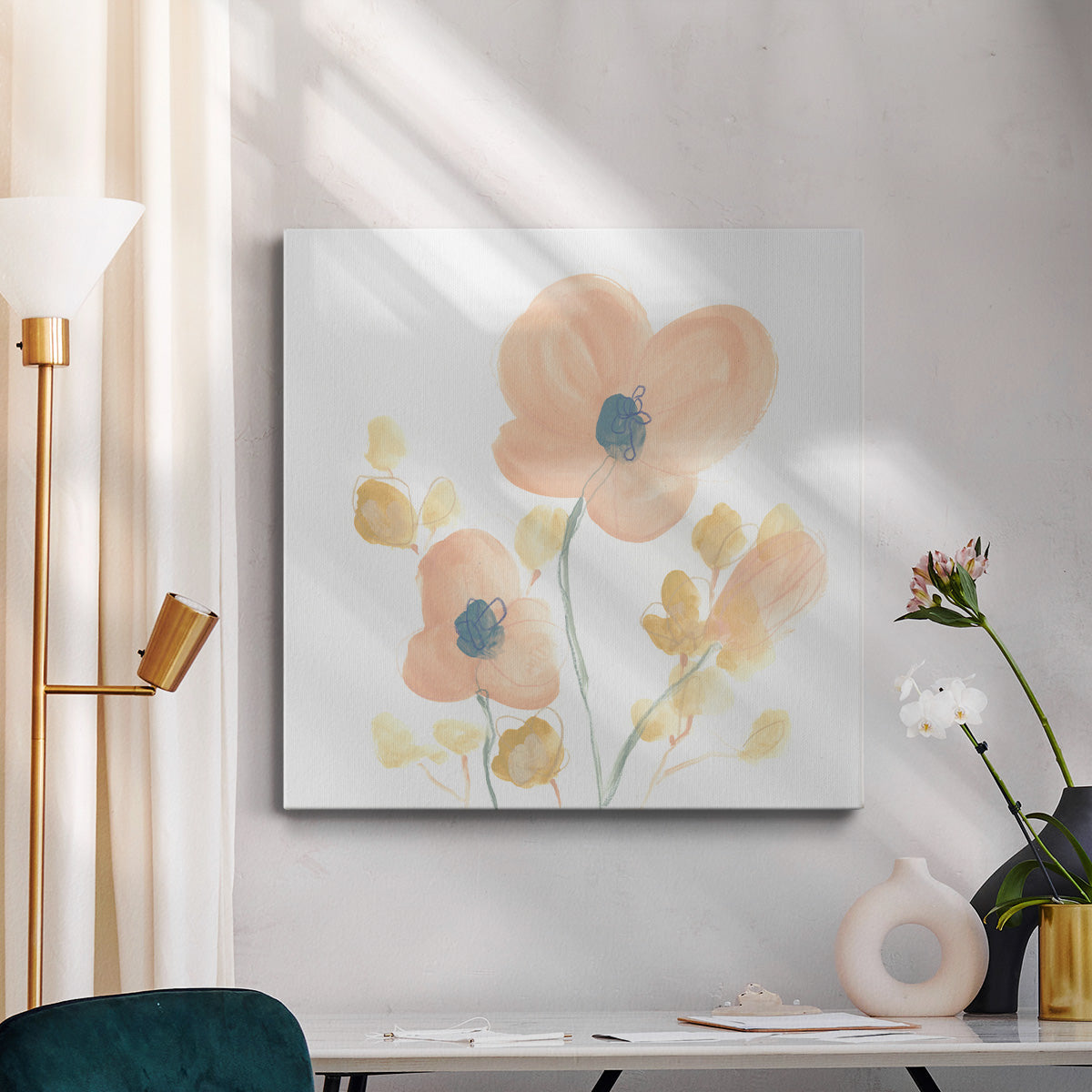 Petite Petals II - Canvas Art Print