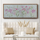 Dancing Pink Trio III - Floater Framed Canvas Print
