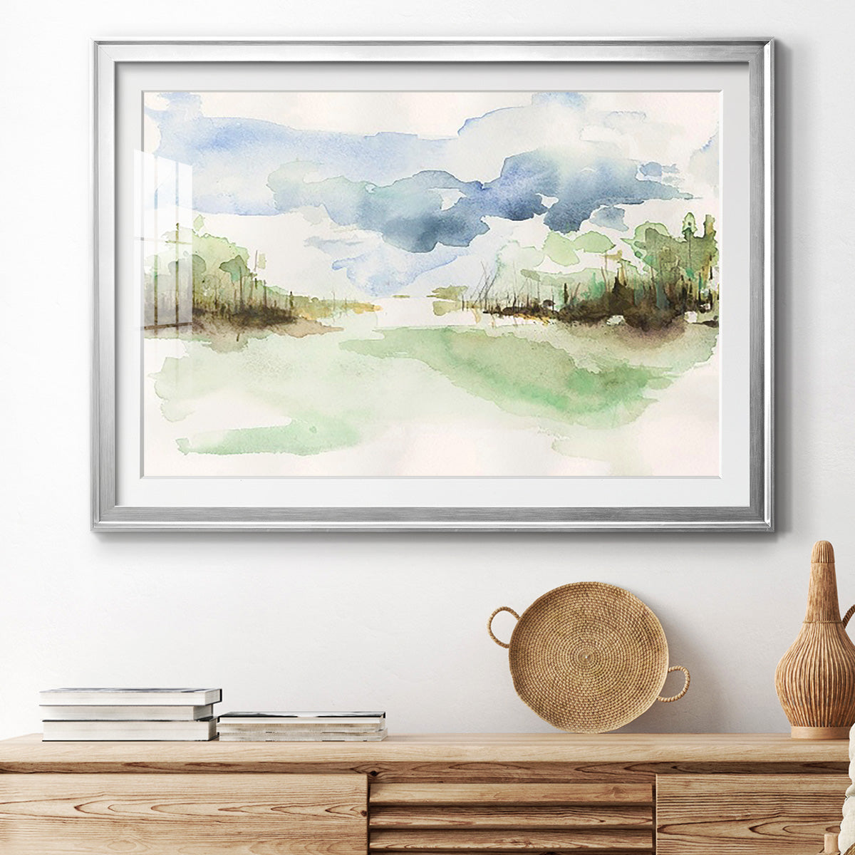 Brush Thickets II Premium Framed Print - Ready to Hang