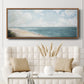 Beach View - Floater Framed Canvas Print