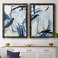 Indigo Swash I - Premium Framed Canvas 2 Piece Set - Ready to Hang