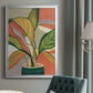 Potted Bird of Paradise - Modern Framed Canvas Print