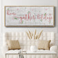 Holidays Gather - Floater Framed Canvas Print