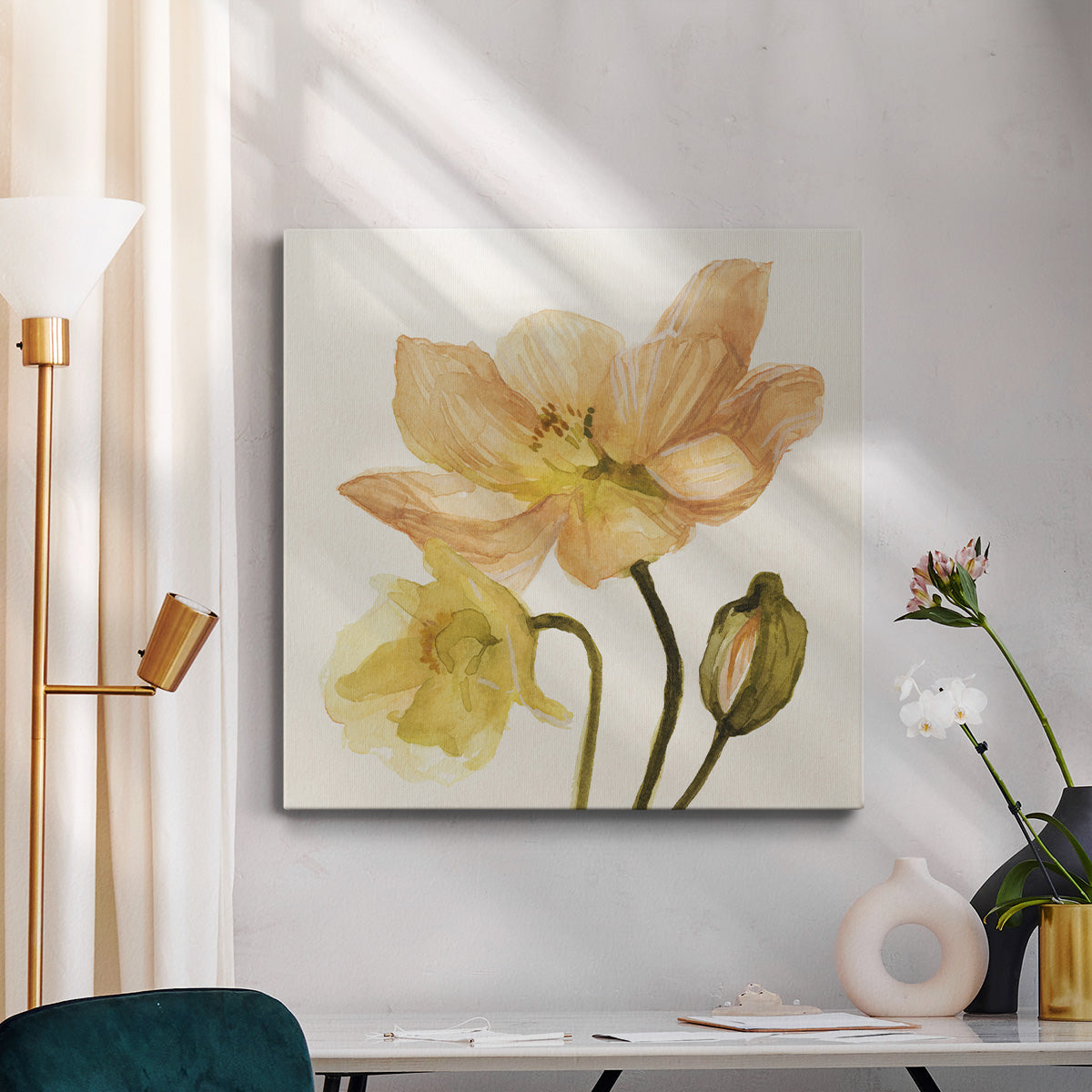 Highpoint Poppies II - Canvas Art Print