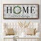 Home for the Holidays - Floater Framed Canvas Print