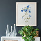 Blue Blossom Botanical II - Premium Canvas Framed in Barnwood - Ready to Hang