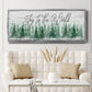 Joy to the World - Floater Framed Canvas Print