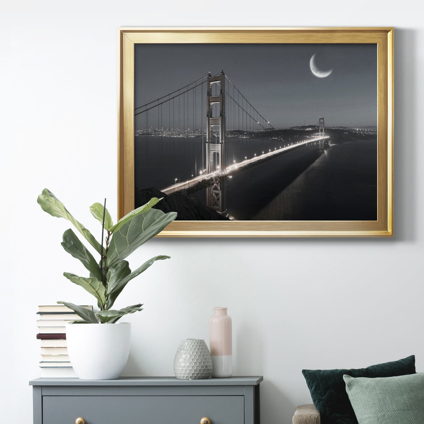 Moonrise Premium Classic Framed Canvas - Ready to Hang