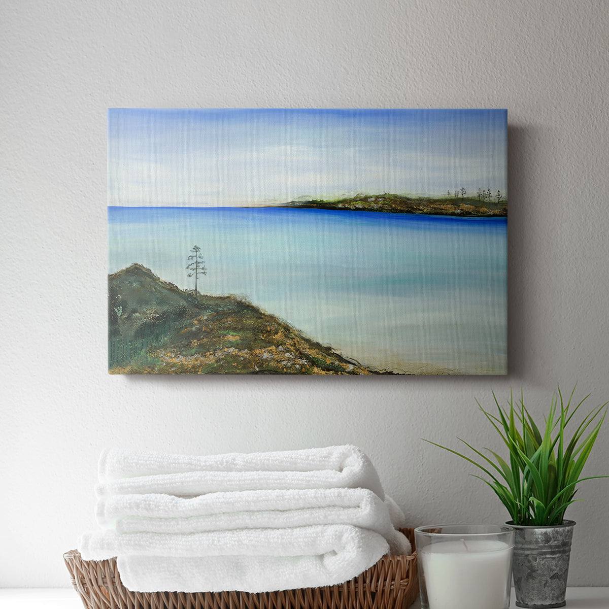 On A Clear Day - Canvas Art Print