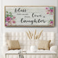Love and Laughter - Floater Framed Canvas Print