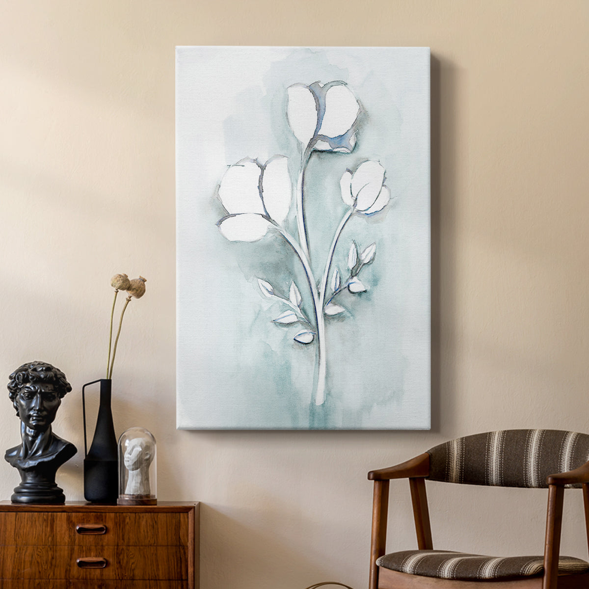 Bohemian Blue III - Canvas Art Print