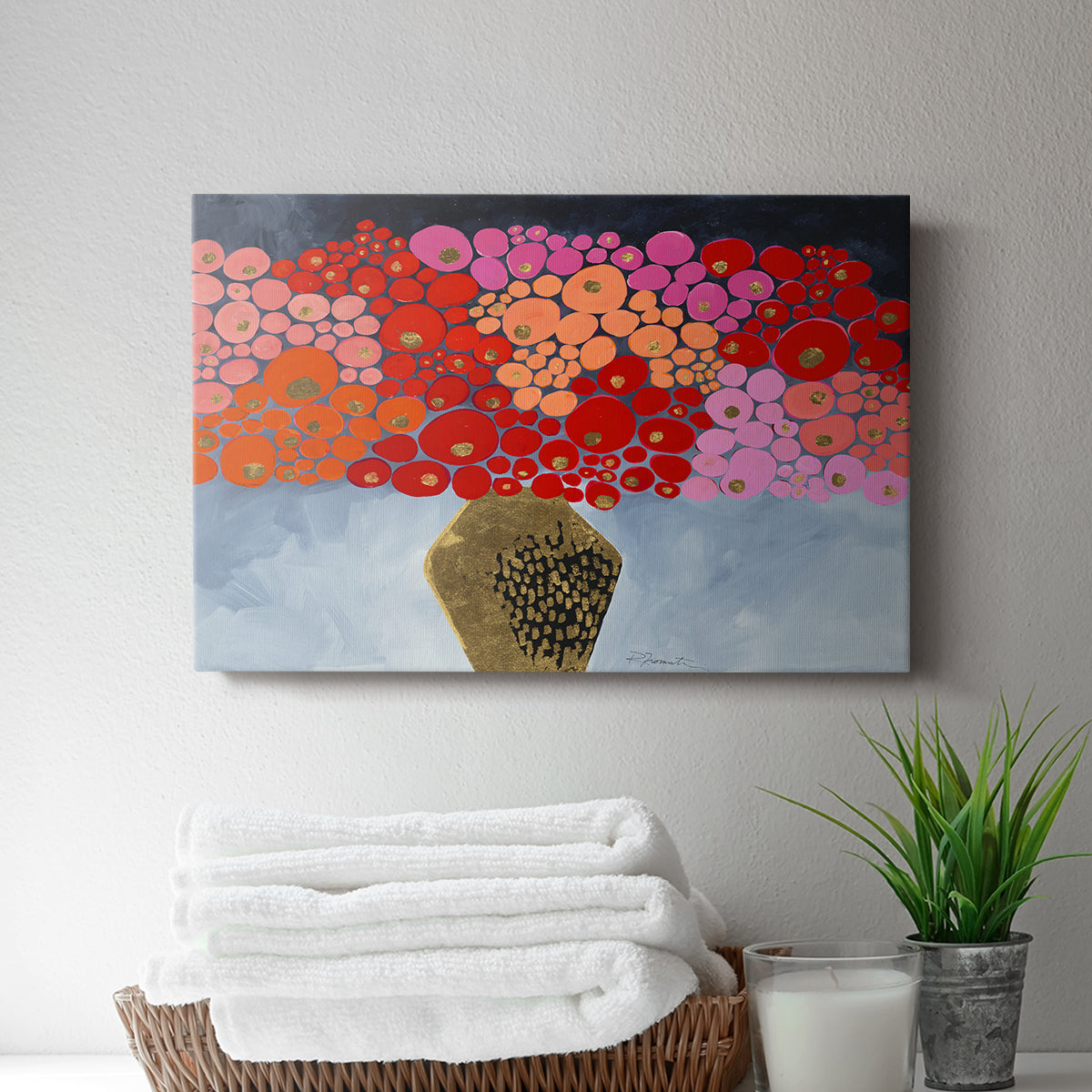 Red Poppies II - Canvas Art Print