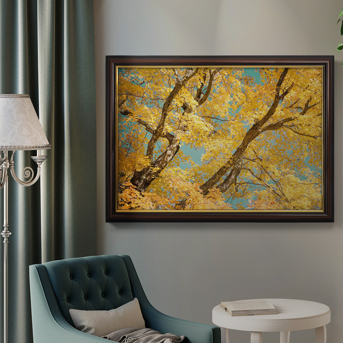 Autumn Tapestry V Premium Framed Canvas- Ready to Hang