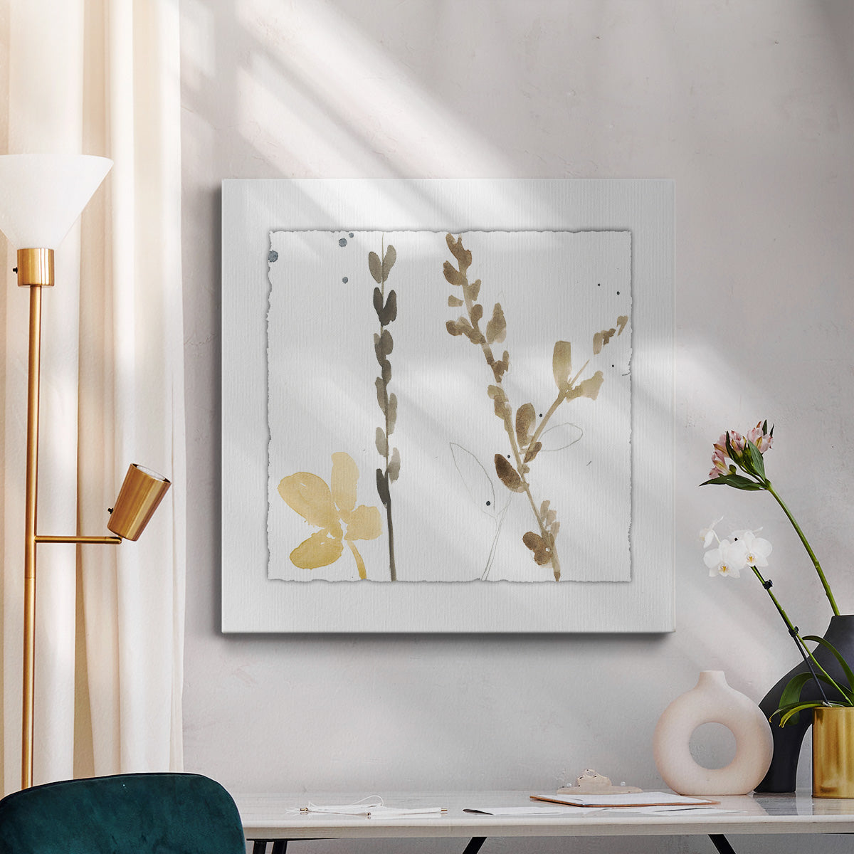 Branch Contours VIII - Canvas Art Print