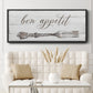 Bon Appetit - Floater Framed Canvas Print