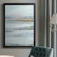 Muted Misty Marsh II - Modern Framed Canvas Print