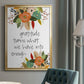 Illustrated Impressions II - Modern Framed Canvas Print